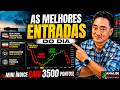 MINI ÍNDICE CAIU 3500 PONTOS! | AS MELHORES ENTRADAS CLÁSSICAS DO DAY TRADE