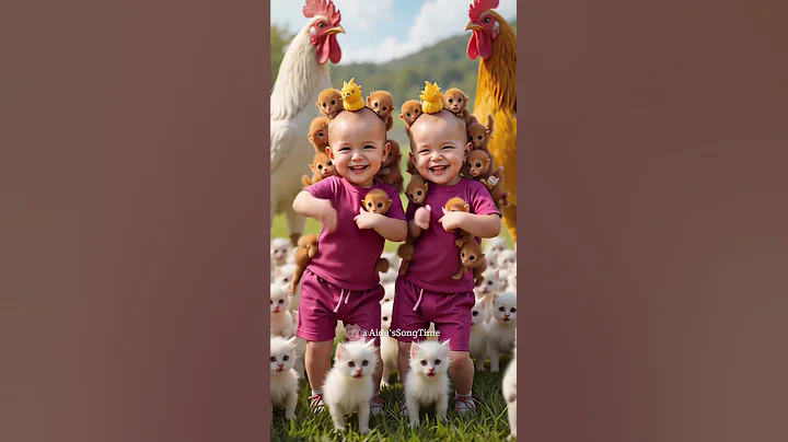 Watch the video about Funny Cutest Dancing Aida Cute Baby & Cat Monkey Chicken Funny Dance #babydance #viralvideo #shorts