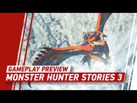 New Monster Hunter Stories 3 Gameplay - Zelda Meets Persona Meets Monster Hunter