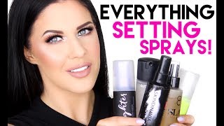 SETTING SPRAY TRICKS FOR  PERFECT MAKEUP!! | HOW TO CHOOSE THE RIGHT SETTING SPRAY FOR YOUR SKIN!