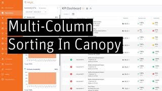 Enable Multi-Column Sorting in Canopy