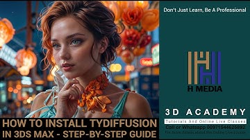 How To Install Tydiffusion In 3ds Max - Step-by-step Guide! (Malayalam)