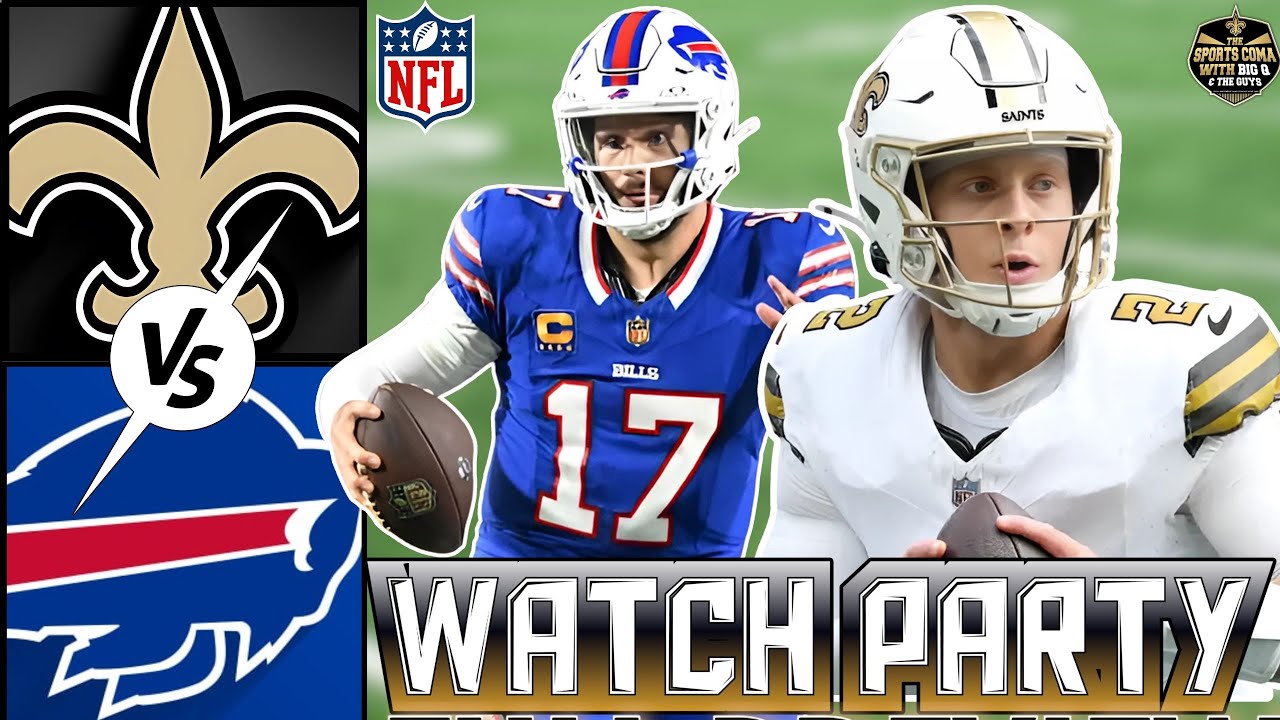 WATCH LIVE Saints vs Bills WEEK 4 SHOWDOWN! - YouTube