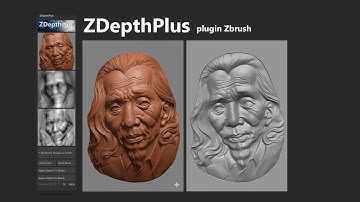 ZDepth Plus plugin for ZBrush