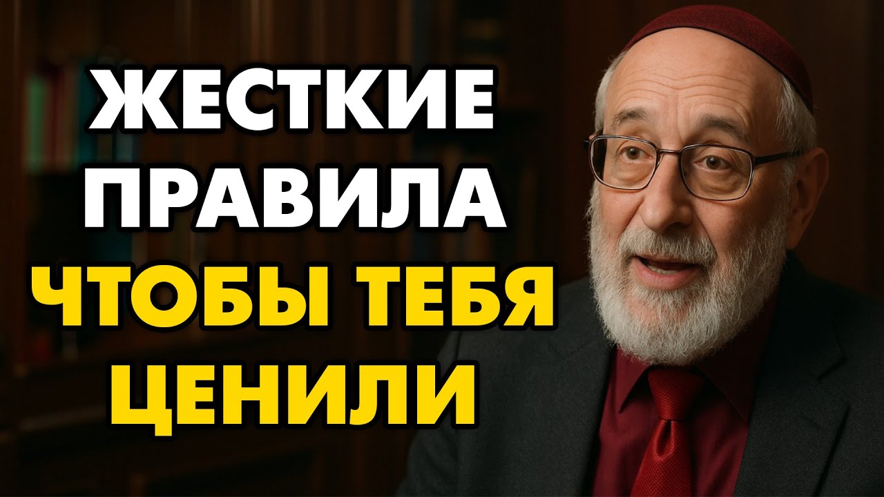 Если тебя обесценивают — сделай это. После этого тебя начнут уважать | Еврейская Мудрость