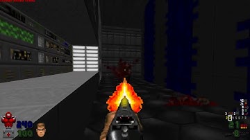Test video 1:- The Ultimate DooM: E1-M1 The Hangar(Complex DooM)