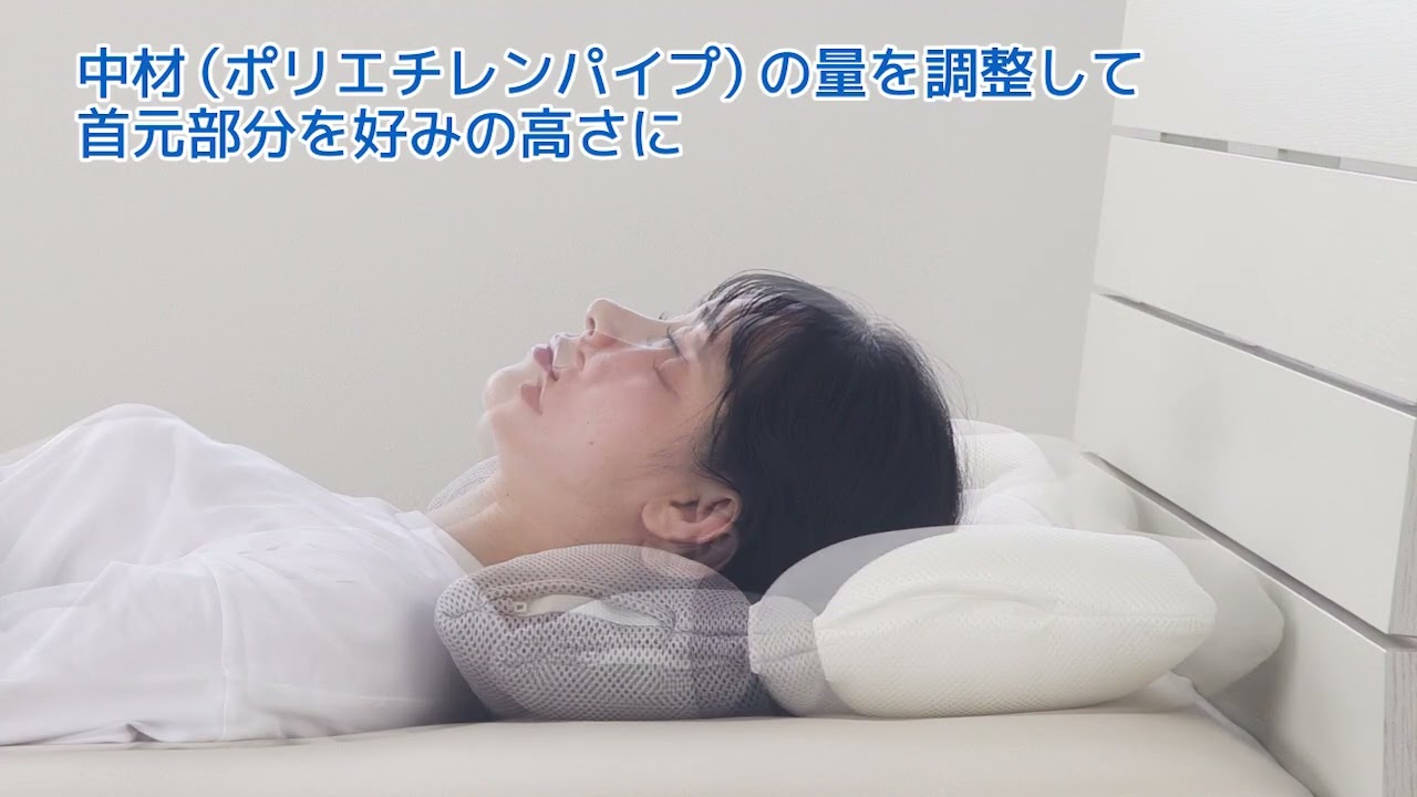 首をしっかり支えるまくら 首フィット(P2212) | ニトリネット【公式