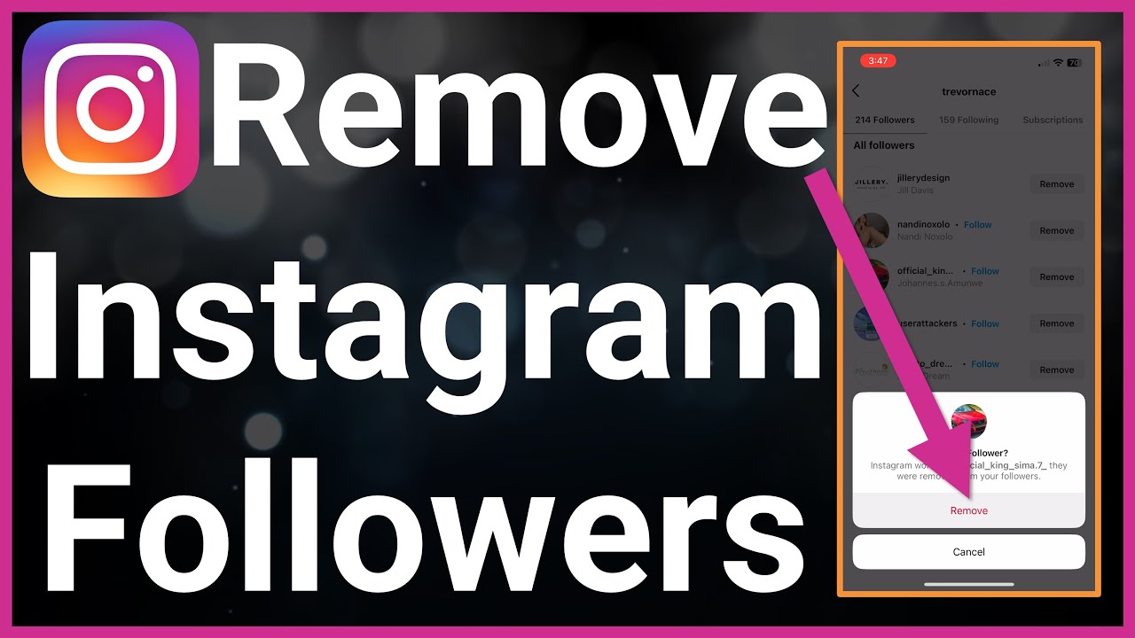 How To Remove Followers On Instagram YouTube How To Remove Followers On Instagram YouTube