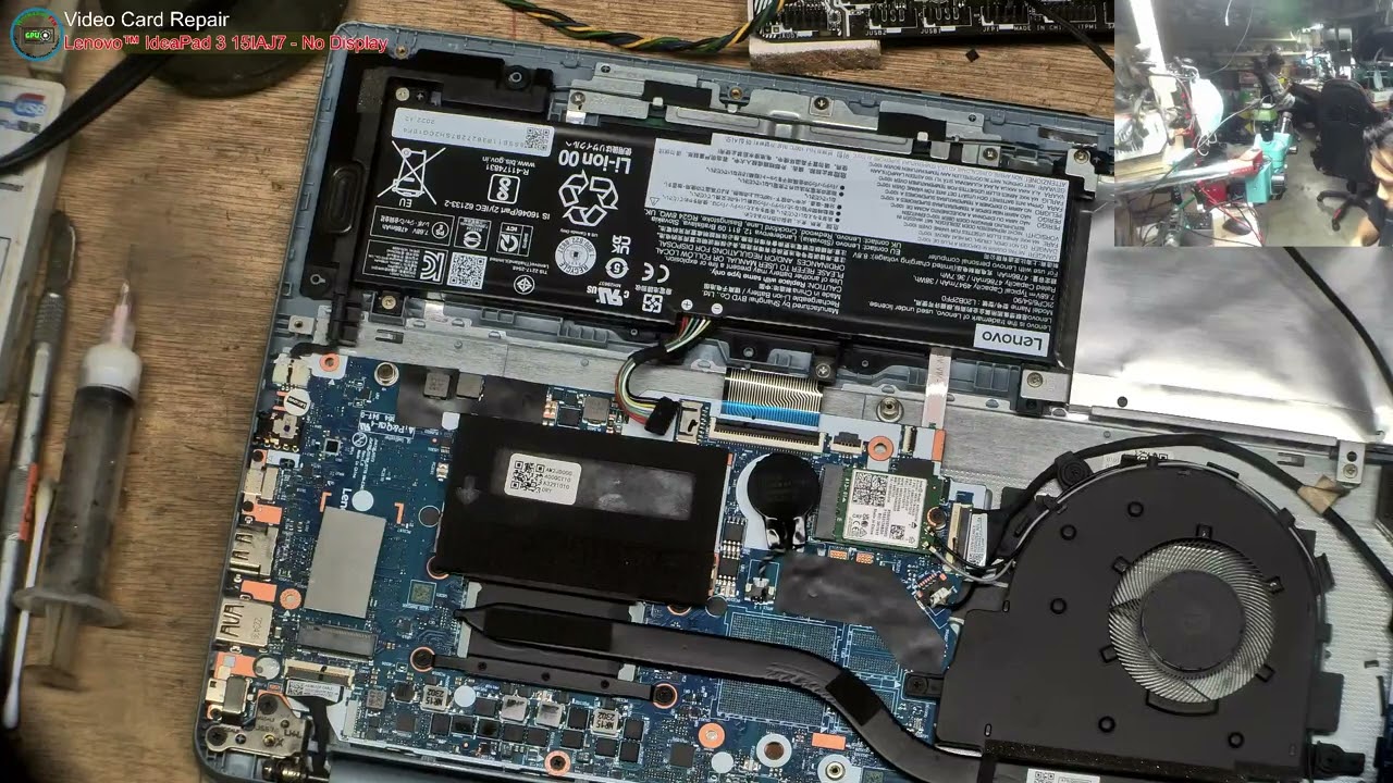 Lenovo iDeaPad 3 15IAU7 i3 - No Display #4023 #WorkshopFixs