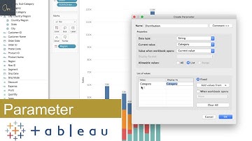 Tableau Basics 8 - What is Parameter