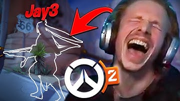 INVISIBILITY GLITCH is HILARIOUS - Overwatch 2 Beta