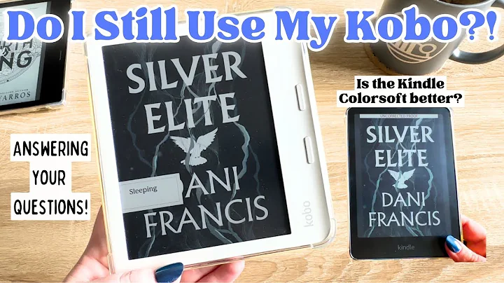 KOBO LIBRA COLOUR: OBSOLETE OR MY FAVORITE DEVICE? COMPARISON TO KINDLE COLORSOFT #kindle #kobo