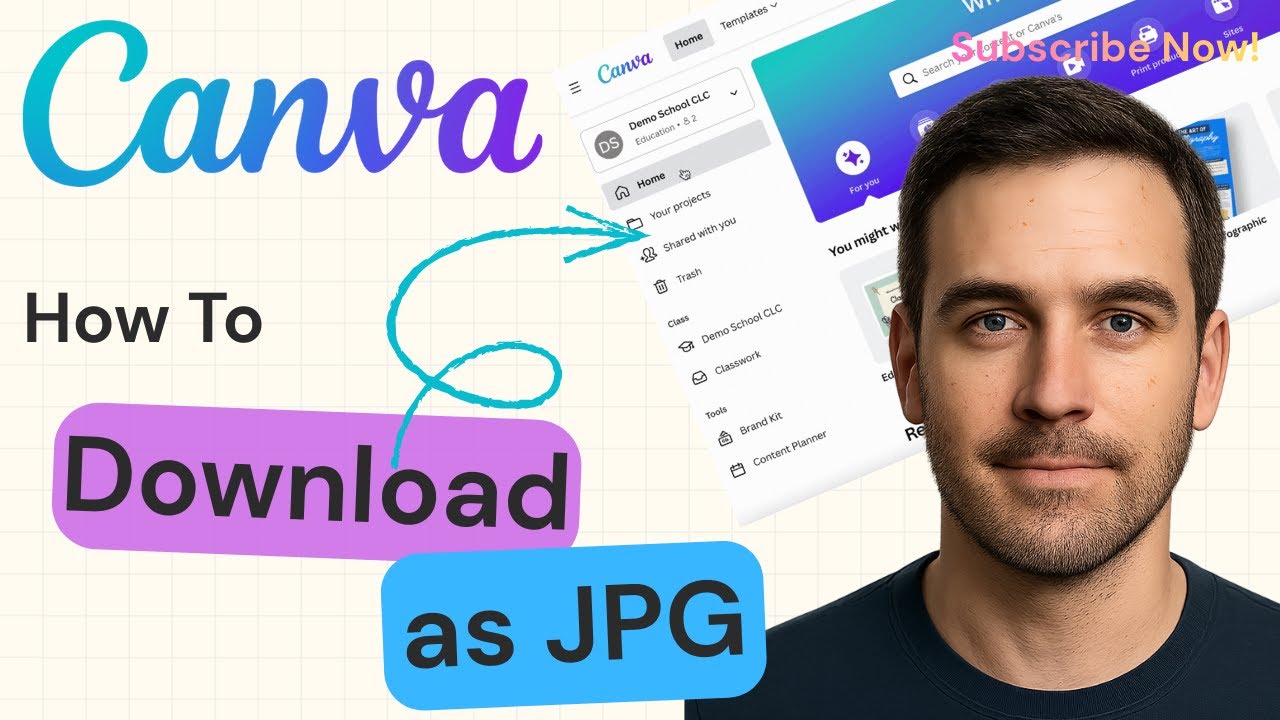 How to Download as JPG in Canva | Canva Tutorial 2025 - YouTube