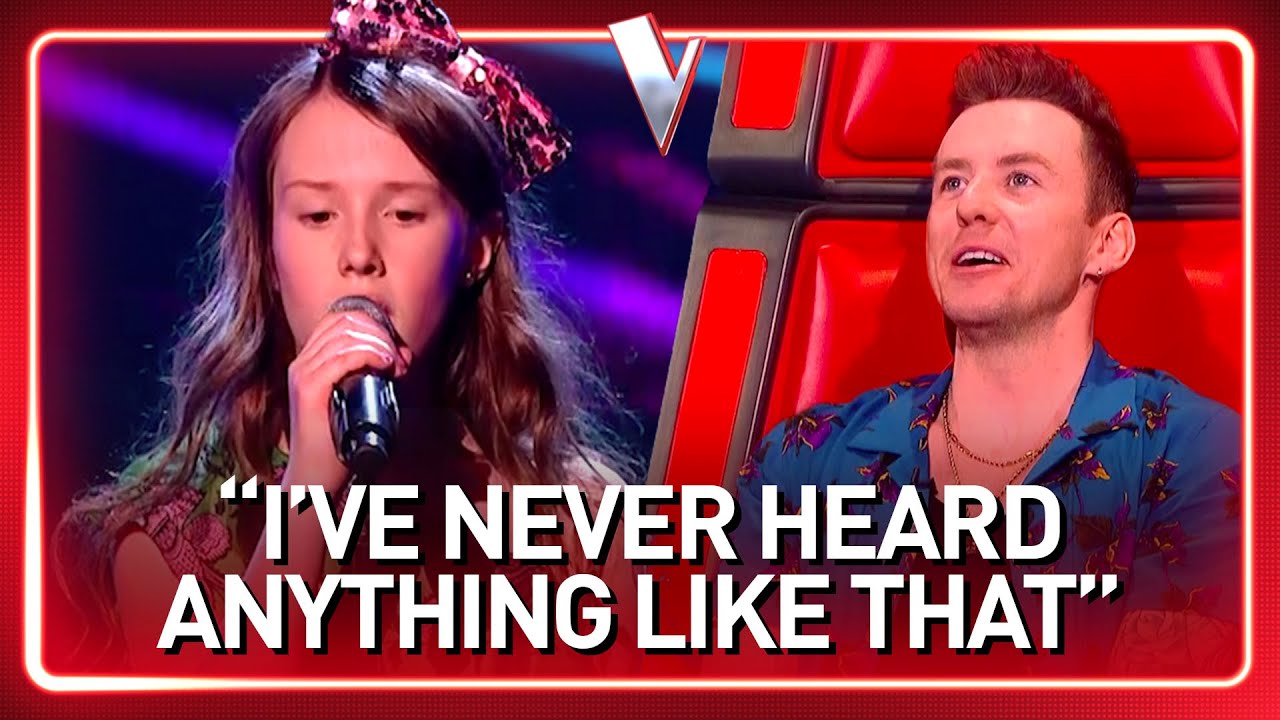 12-Year-Old sounds like an OLD SOUL SINGER in The Voice Kids | Journey #52