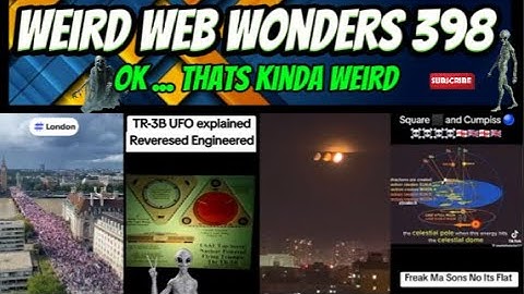 weird web wonders 398