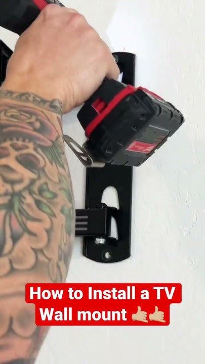 How To Install A TV Wall Mount YouTube how-to-install-a-tv-wall-mount-youtube