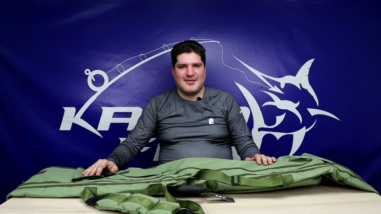 Чехол для карпового удилища и катушек KDF CFR 225-4-205