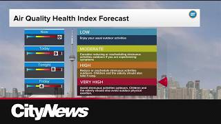 Southern Ontario air quality remains poor as smoke continues to travel