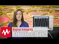 Oscilloscope ADC Bits and ENOB – Exposing Signal Integrity Myths – E1