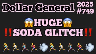 2025#749😱Dollar General Couponing‼️HUGE SODA GLITCH‼️RUN‼️MUST WATCH👀👀