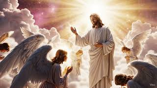 ✨ Angel Worship Jesus Christ  ✨In the throne room of Heaven, there is a holy stillness—a silence