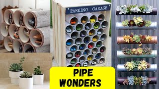Pipe Dreams: Transforming PVC Waste into Home and Garden Marvels!
