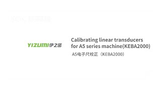 KEBA 2000 of A5 Linear Transducer Calibration