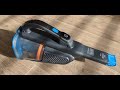 Ruční aku vysavač Black & Decker BHHV320B – Test vysávání