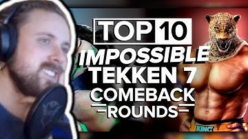 Forsen Reacts To The Top 10 Impossible Tekken 7 Comeback Rounds by theScore esports