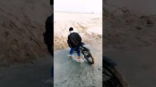 River Crossing With Fat Bike Big Dawg