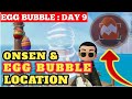 Heartopia | DAY 9 : Winter Frost Guide: How to locate - Onsen Egg & Snowman Egg Bubble #heartopia