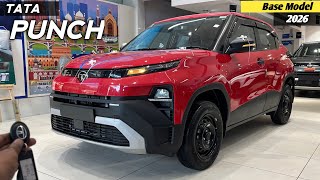 Details Tata Punch Base Model 2026 ❣️| PUNCH Base Model Smart Detailed Review 😍| News