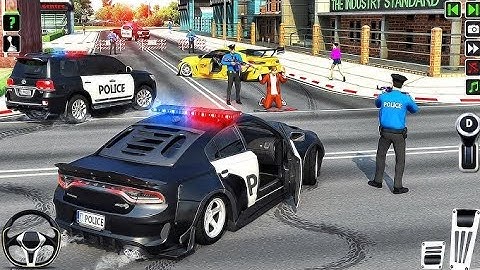 Police Car Chase Simulator 3D Game | Real Cop Cars Driving Simulator 2025 | Android GamePlay 