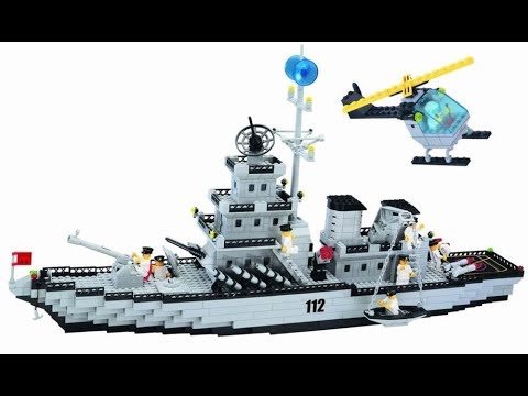 Военный корабль из лего. - YouTube