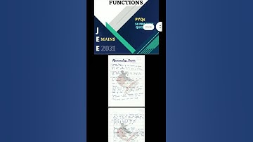 Relation and Function Best Handwritten Short Notes JEE MAINS || #shorts