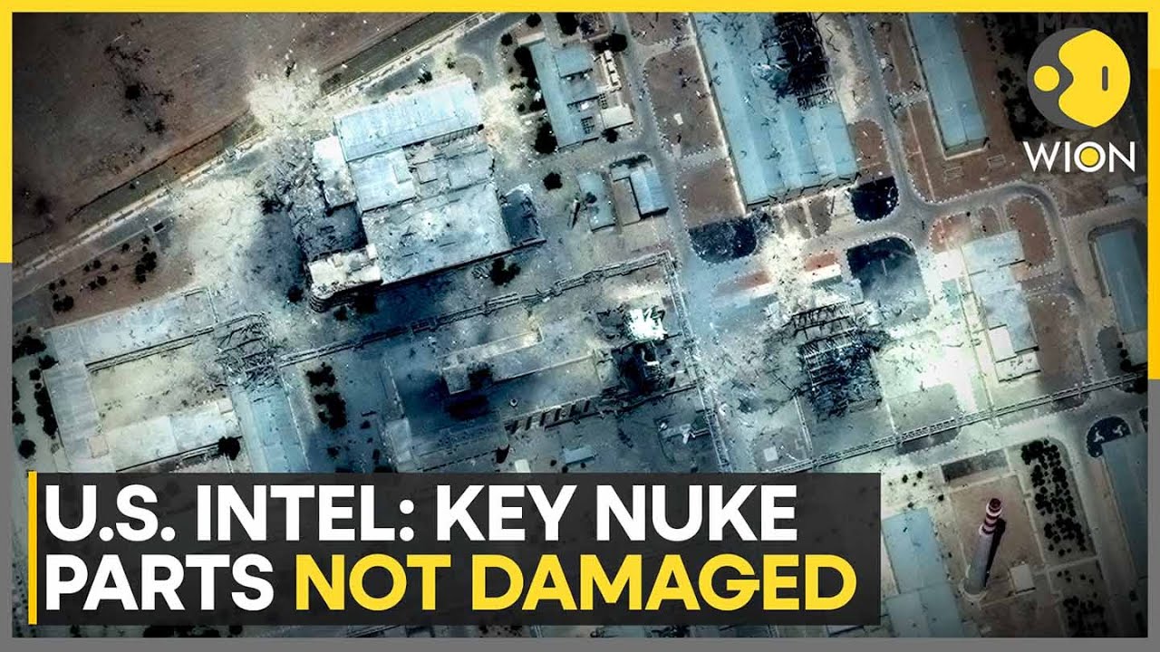 ñuke Program US Intelligence Says Main Components Of Nuke Program Not Damaged | WION ...