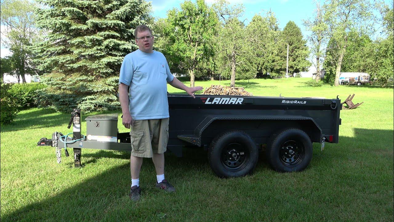 Lamar Tandem Axle Mini Dump Trailer Overview Best Homeowner Dump