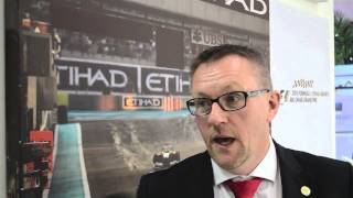 Mr Clive Wratten, General Manager UK,&nbsp; Etihad Airways @ WTM 2013