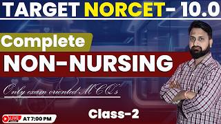 Non-Nursing Class #1 | NORCET 10 | KGMU | SGPGI | Class-2 | Important MCQ series | By- Jitendra sir
