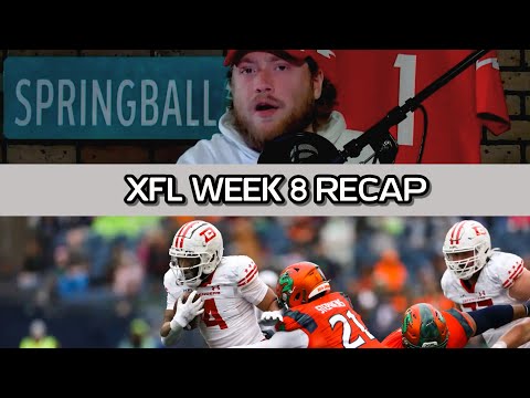 XFL Recap | Defenders Sweep Seattle | Springball Boulevard Scenes