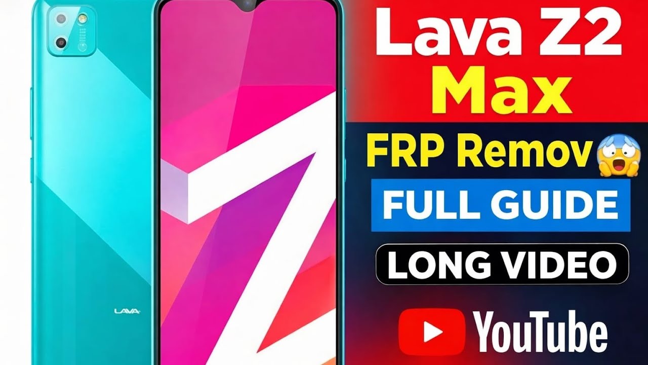 Lava Z2 Max Frp Remove // Lava Ka Lock Kaise Tode Easy Tips 😱 
