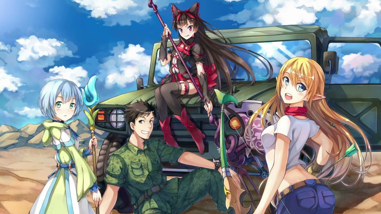 Gate:Thus the JSDF Fought There! Opening - Gate:Sore wa Akatsuki no you ni with lyrics/english auf YouTube ansehen Gate:Thus the JSDF Fought There! Opening - Gate:Sore wa Akatsuki no you ni with lyrics/english auf YouTube ansehen
