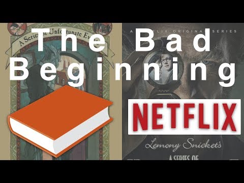 The Bad Beginning - A Series of Unfortunate Events | Book vs Netflix Series