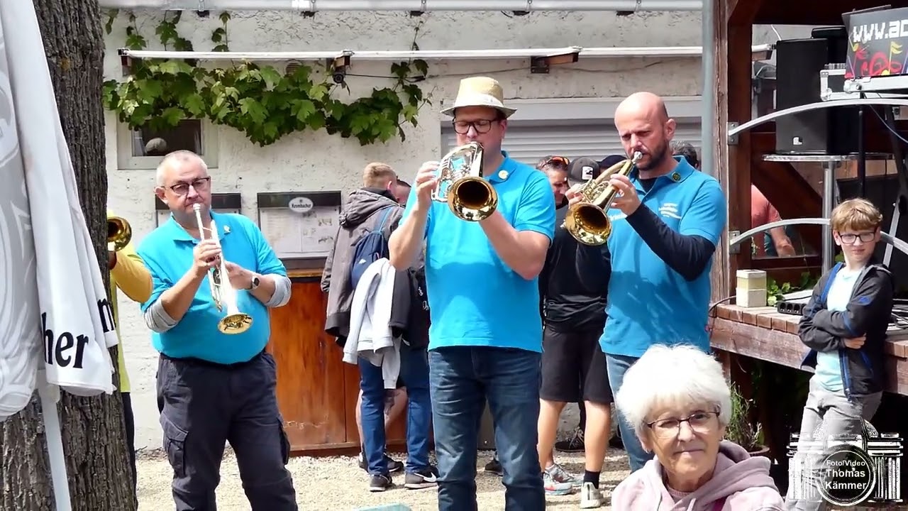 Original Leißlinger Blasmusikanten, live zum Vatertag.