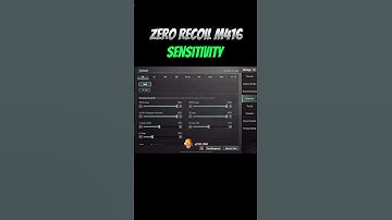 M416 Zero Recoil Sensitivity #bgmisettings #bgmicontrols #pubgmsettings #bgmi #pubgmobile