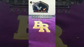 Varsity Jacket With Leather Sleeves