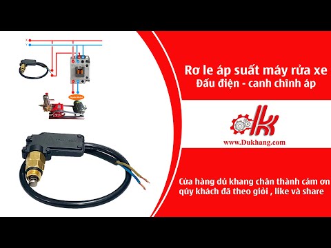 Video Rơ le áp suất máy rửa xe dây đai - ( Phần 3 : cách đấu... - youtube