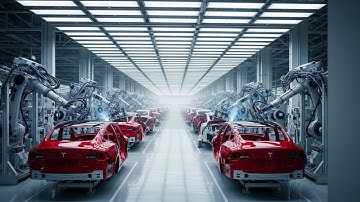 Inside the Tesla car factory (full process) , How Tesla cars are build