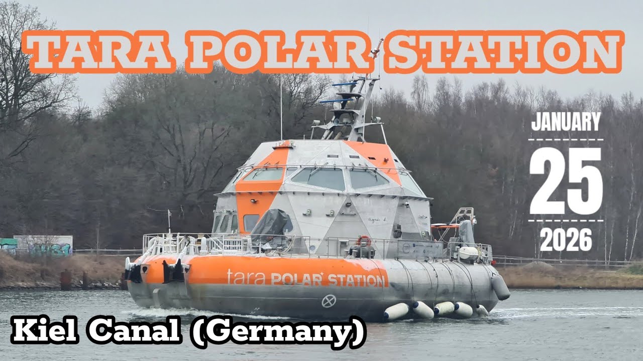 TARA POLAR STATION - the spectacular research vessel for Arctic ice drift