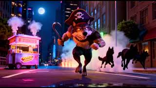 The Wolf & The Rabbit Cartoon Part 5 Epic Chase - Jack Vs. Pirate Wolf